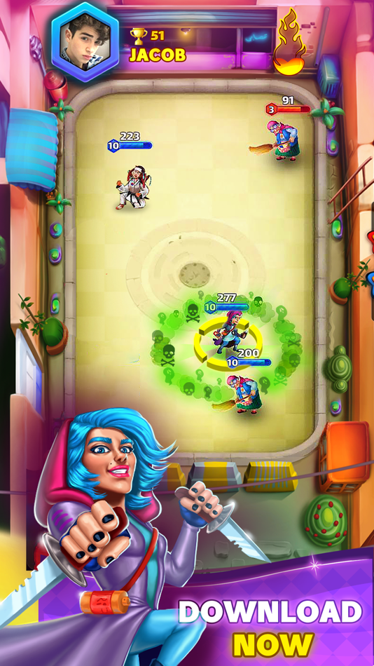 #4. Bounce Arena: PvP Battles (iOS) 由: Turned On Ventures
