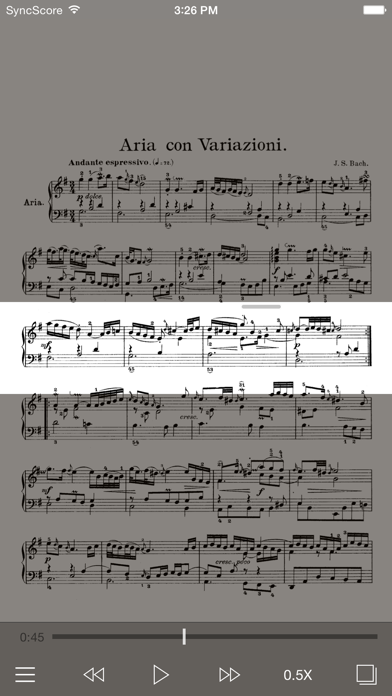 Screenshot #1 pour Bach Goldberg Variations