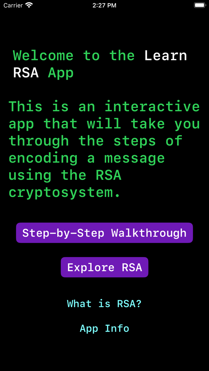 Learn RSA Cryptography