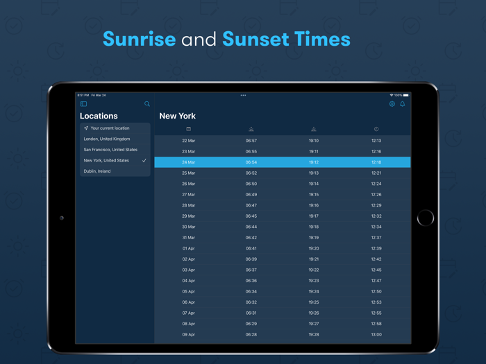 Hey Sunrise Sunrise Times