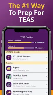 teas test iphone screenshot 1