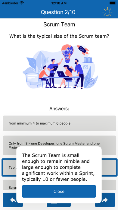 Scrum Practice Test Pro Screenshot