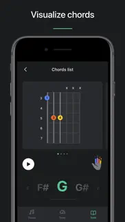 tuner pro: guitar bass ukulele iphone screenshot 4