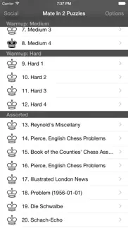 mate in 2 chess puzzles iphone screenshot 2