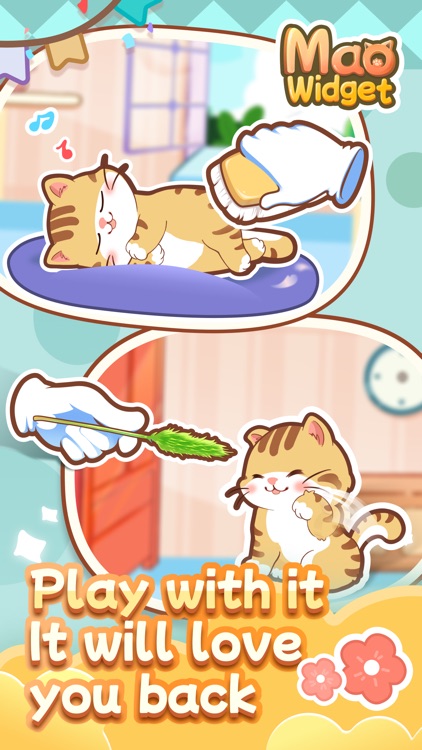 Widget Cat - Virtual Cat game screenshot-4