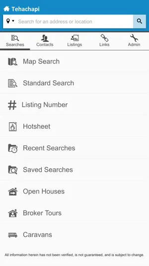 Tehachapi MLS screenshot 1