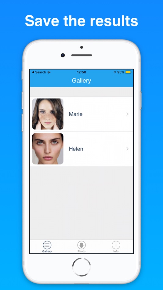 #9. Face Symmetry:nobody's perfect (iOS) Podle: Gaetano La Delfa