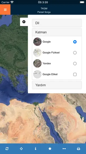 TKGM Parsel Sorgu iPhone Ekran Görüntüsü 3