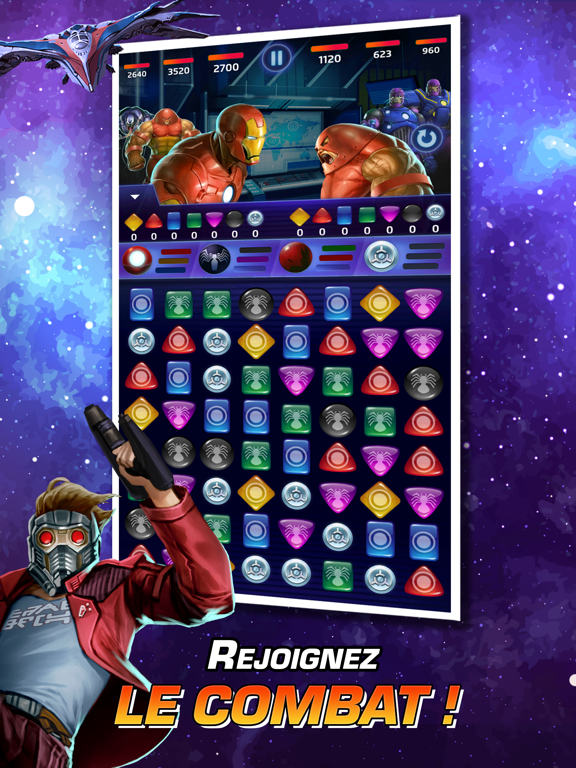 Screenshot #4 pour Quête Puzzle MARVEL: RPG Héros