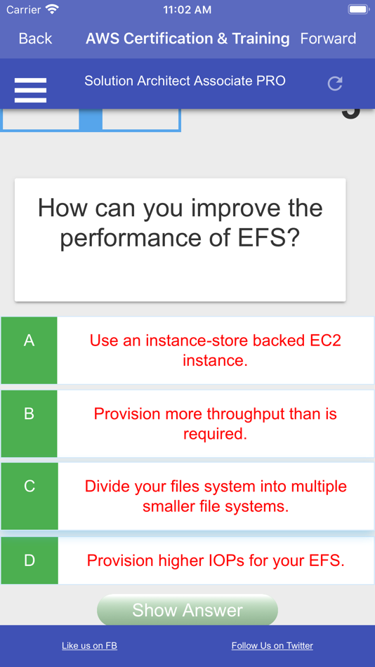 #2. Ace AWS Solutions Architect As (iOS) By: DjamgaTech Corp