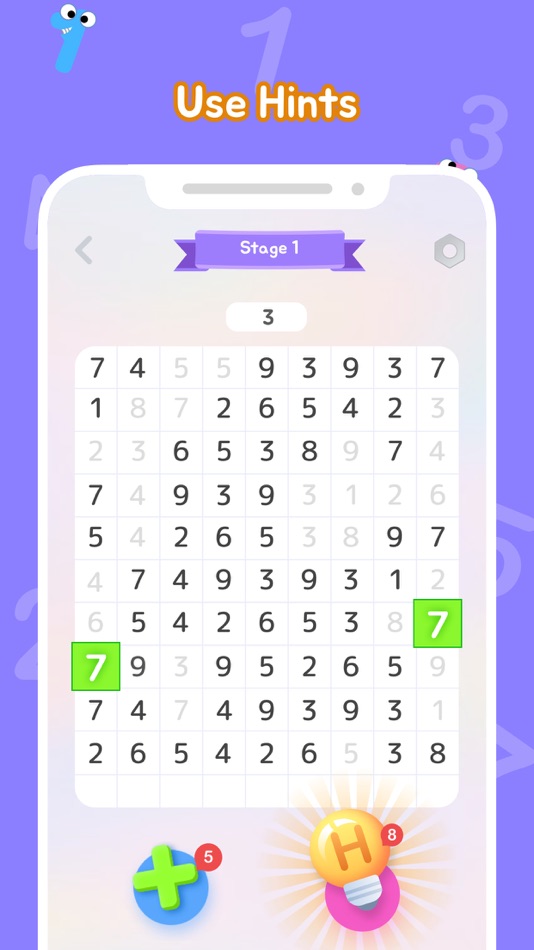 #5. Number Match - Logic Puzzles (iOS) 来自: Woohoo Studios