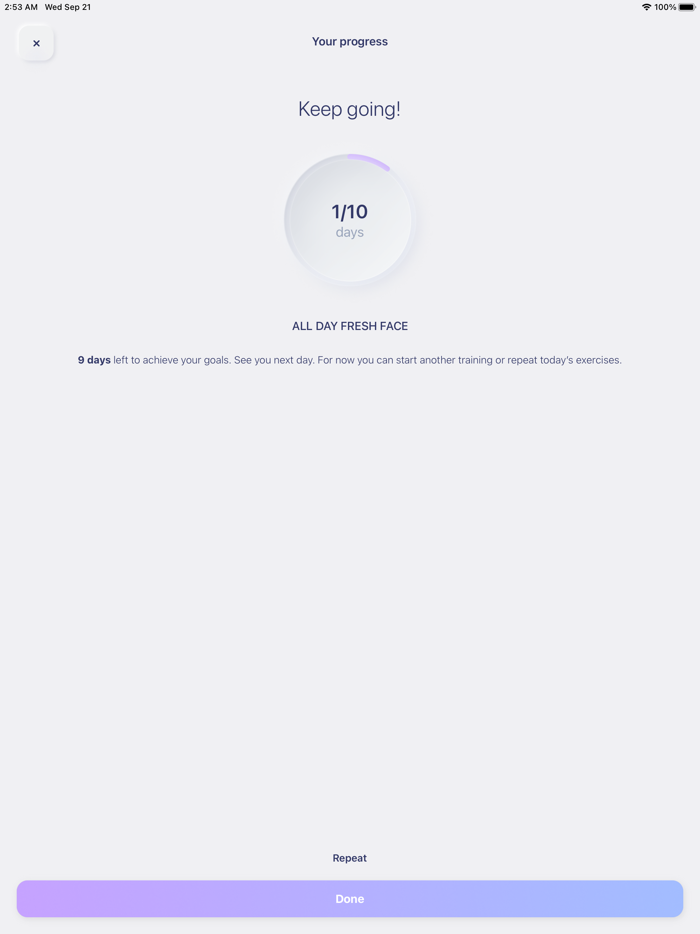 Yoga Facial by Face Fly App