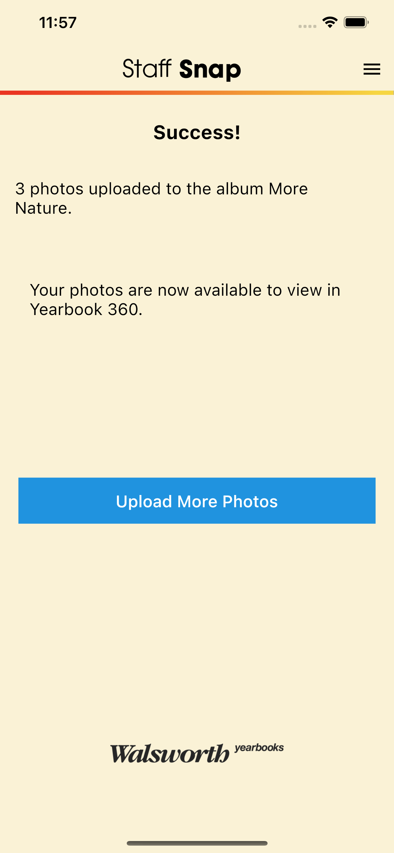 Yearbook Staff Snap