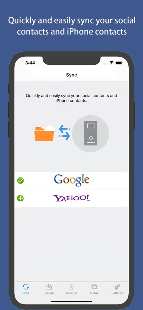 Contacts Sync, Backup & Clean