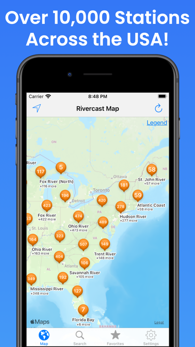 Rivercast - Levels & Forecasts Screenshot