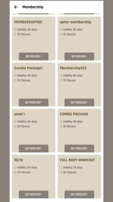ARENA - FITNESS APP Screenshot