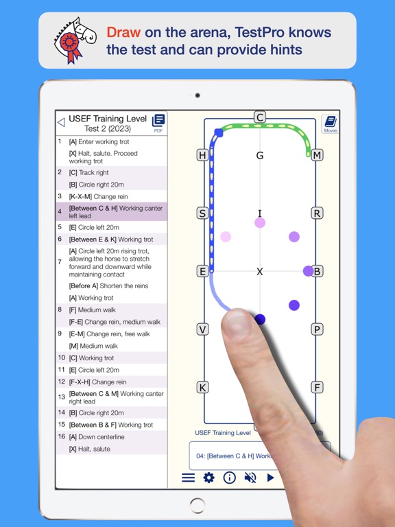 TestPro US Dressage Federationのおすすめ画像2