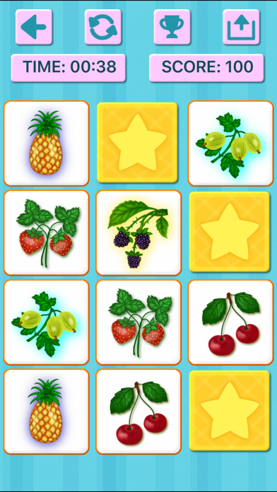 Memory Match Brain Trainer Screenshot