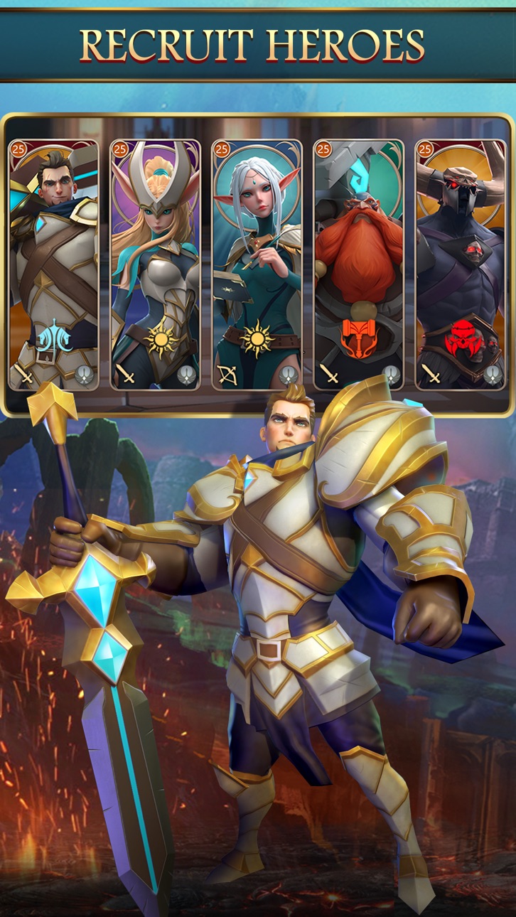 Mobile Royale: Kingdom Defense iOS Mod IPA screenshot 1 - iOS game interface