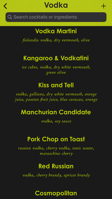 Cocktail Manual: Drink Recipes Screenshot