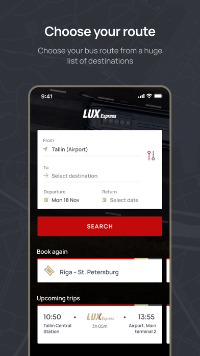 Lux Express Screenshot