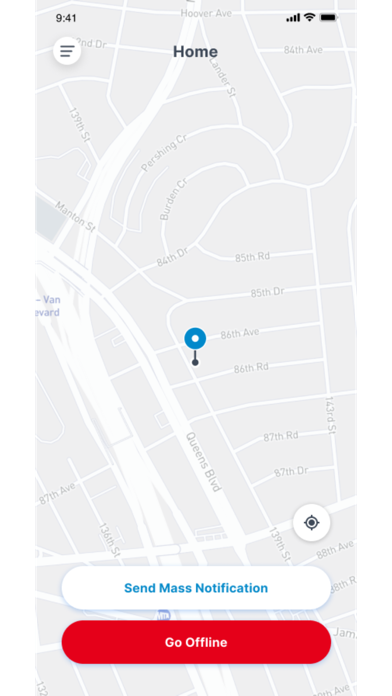 Cones App Driver Screenshot