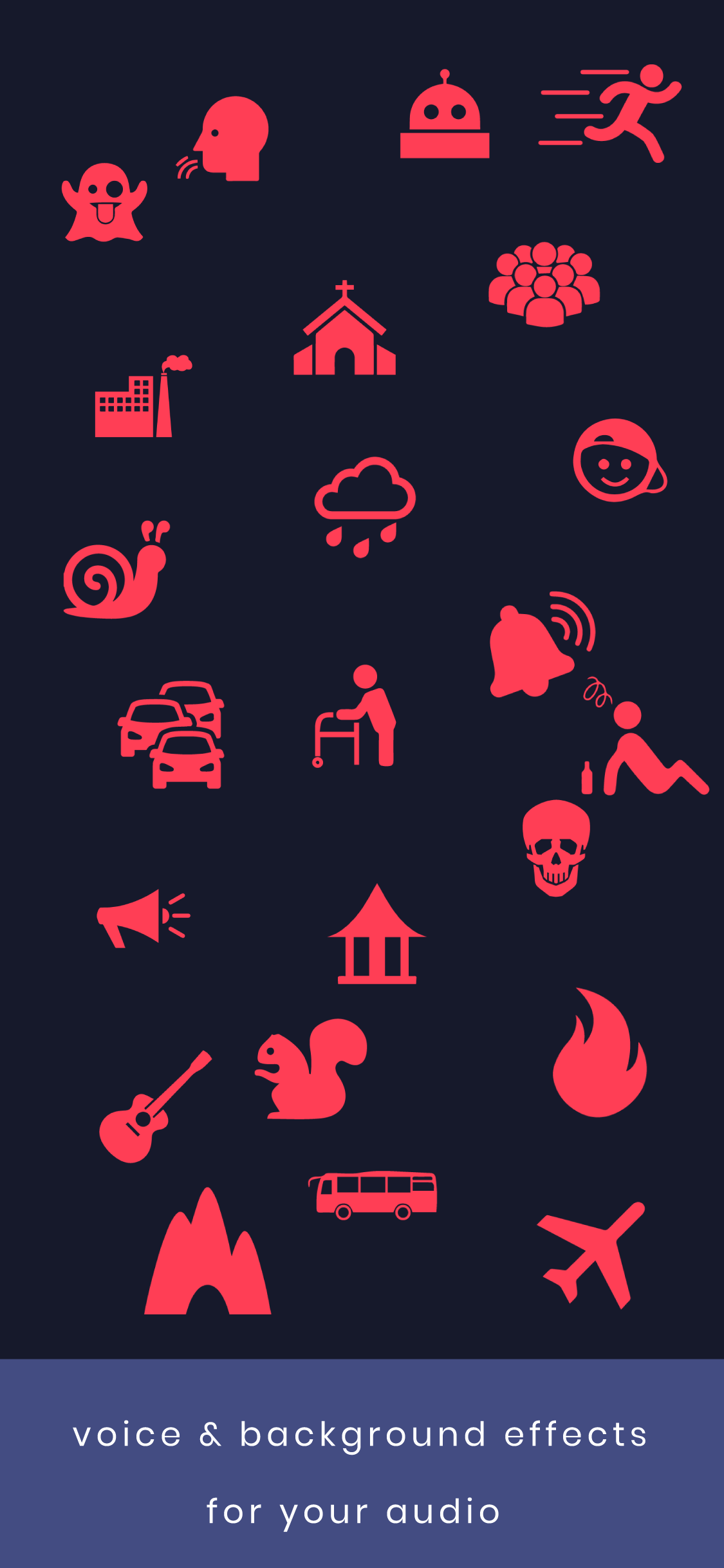 Voice Changer : Live effects