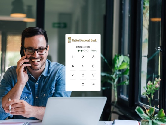 My United National Bank iPad screenshot 2 - Finance app