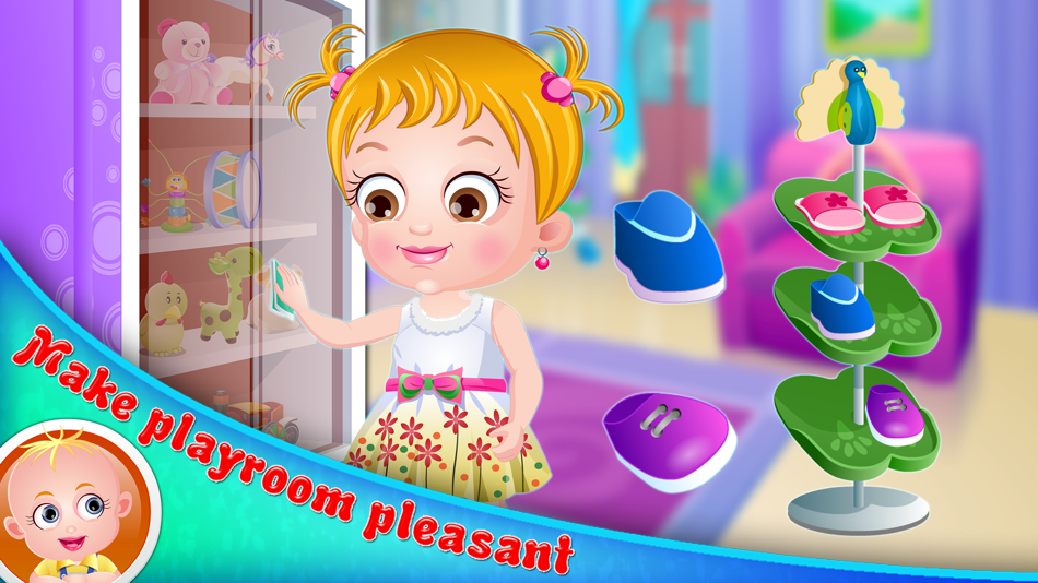 #3. Baby Hazel Helping Time (iOS) 由: Axis Entertainment Limited