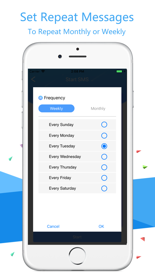 #2. AutoSender - Automatic Texting (iOS) 由: FreeRamble Technology Inc.