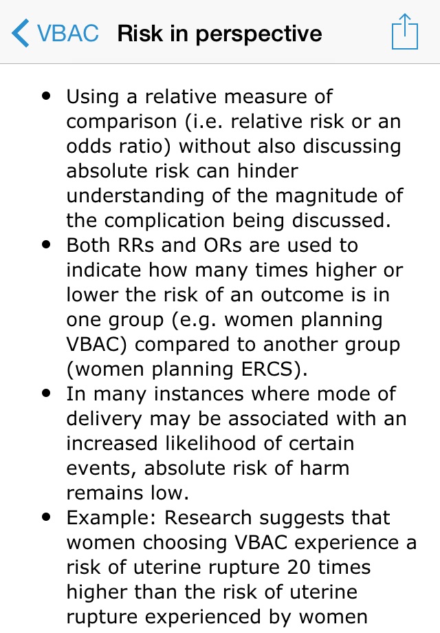 VBAC Resource for Midwives screenshot 2