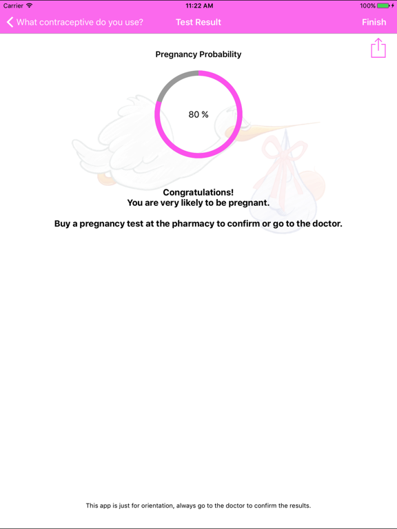 Screenshot #6 pour Test de grossesse en ligne