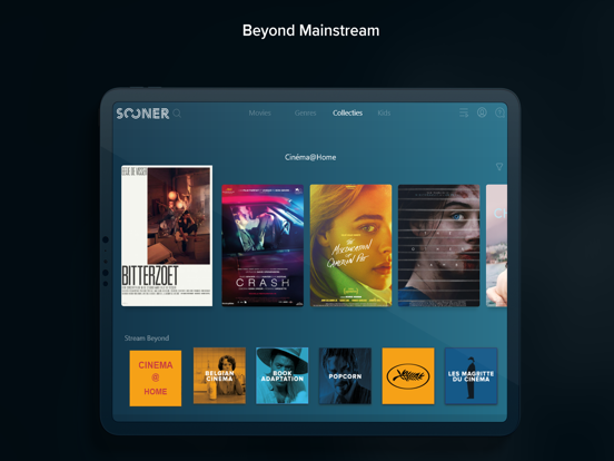 Sooner: Stream Different iPad app afbeelding 1