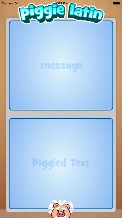 Screenshot #1 pour Piggie Latin
