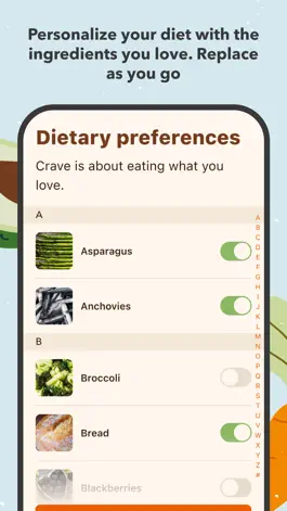 Game screenshot Crave Bespoke Nutrition hack