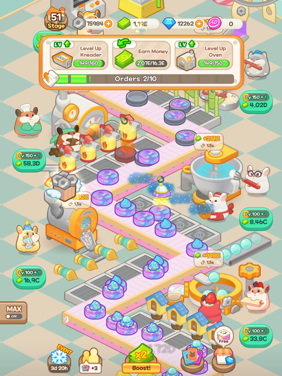 Screenshot #6 pour Hamster Tycoon : Cake Maker