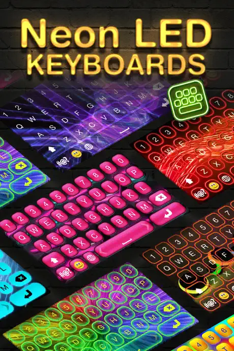 Neon LED Keyboards