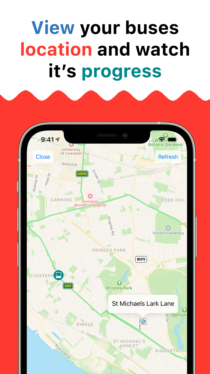 Bus Savvy - UK Live locations