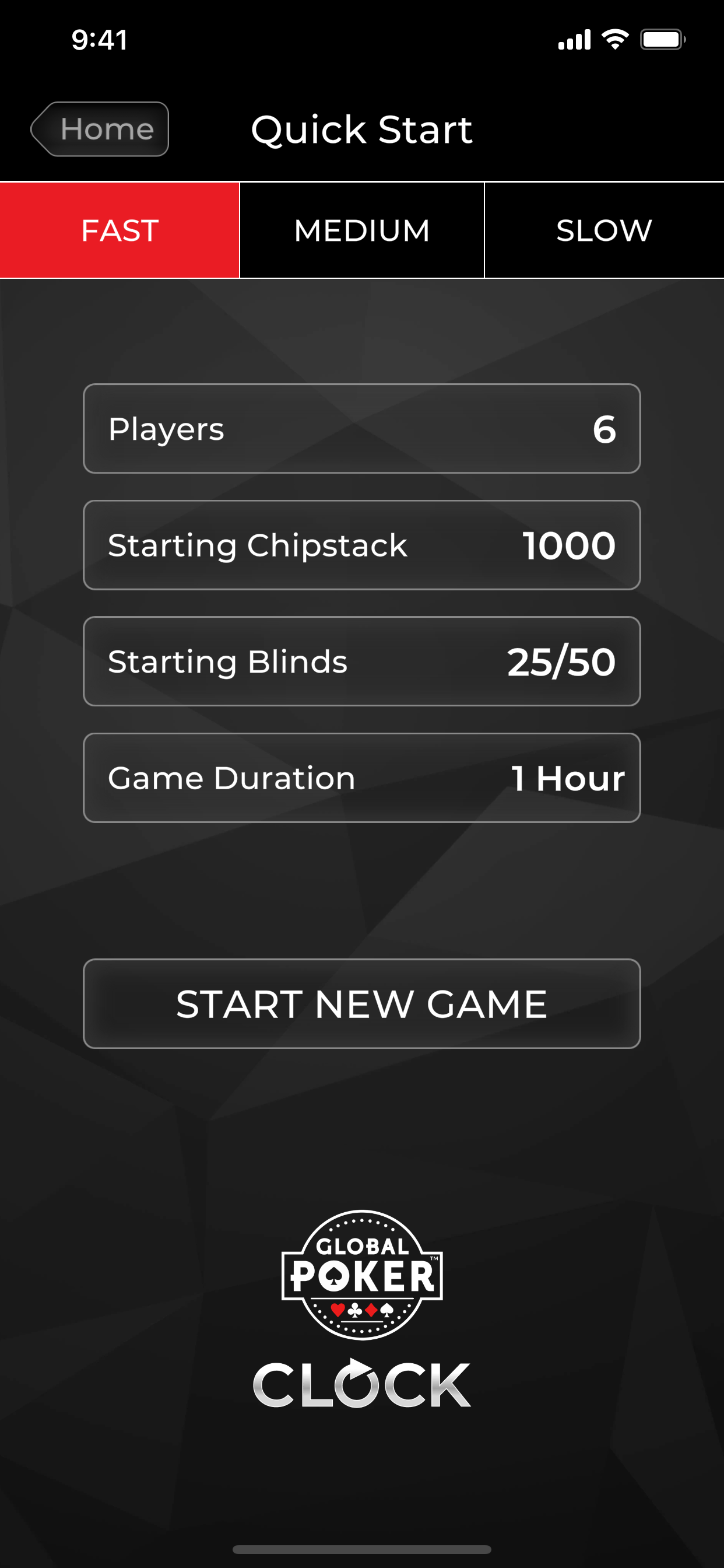 Global Poker Clock