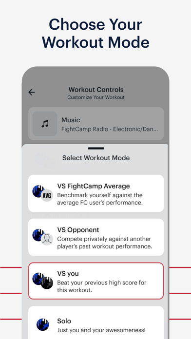FightCamp Home Boxing Workouts Screenshot