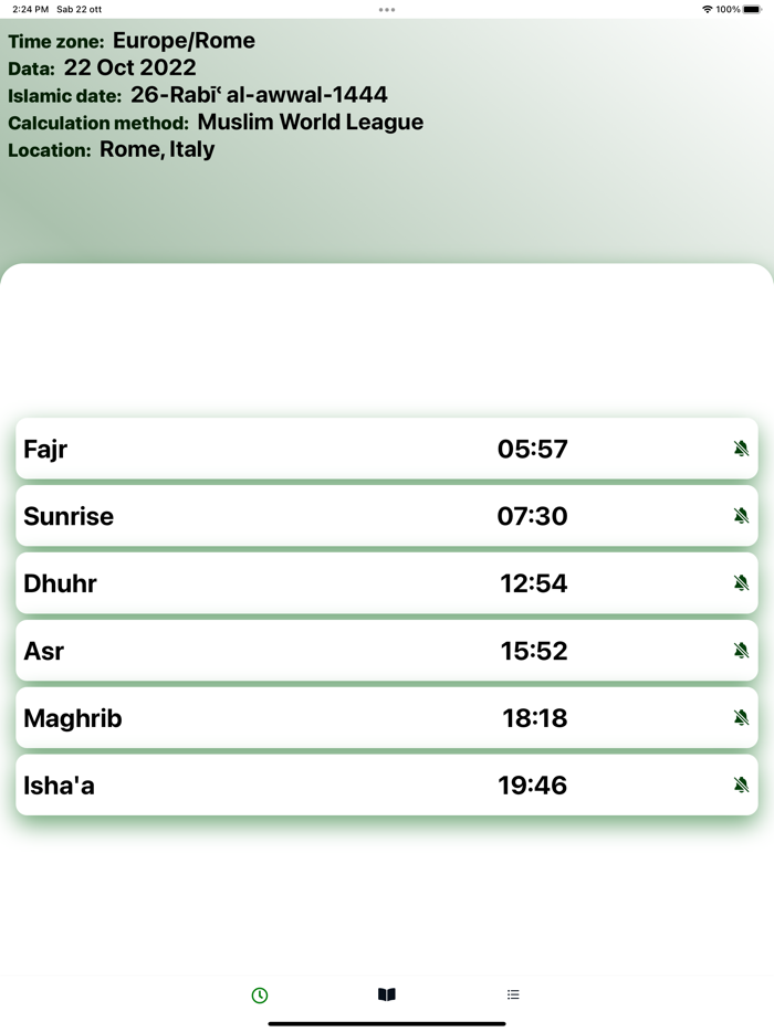 PrayTime -Islam Quran QIbla