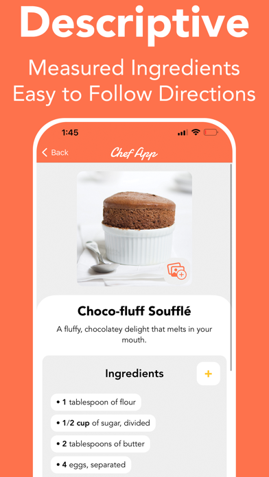 ChefApp - AI Recipe Creator Screenshot