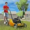 Garden Mower Grass Cutting Fun