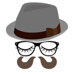 Download Stylish hat and glasses app