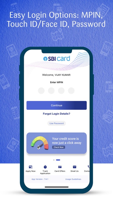 SBI Card Screenshot