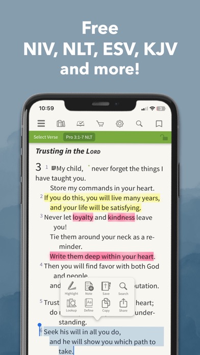 Bible App - Read & Study Dailyのおすすめ画像1