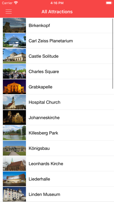 Screenshot #3 pour Stuttgart City Guide