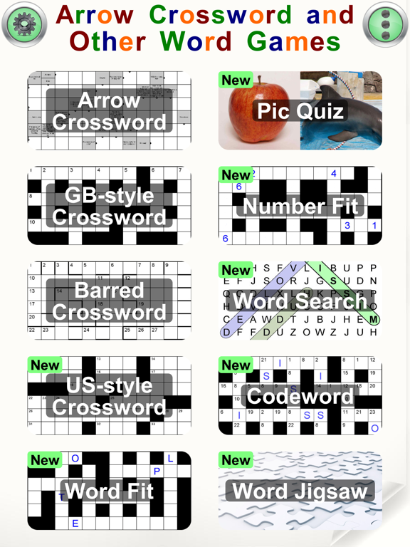 Arrow Crossword & Other Gamesのおすすめ画像1