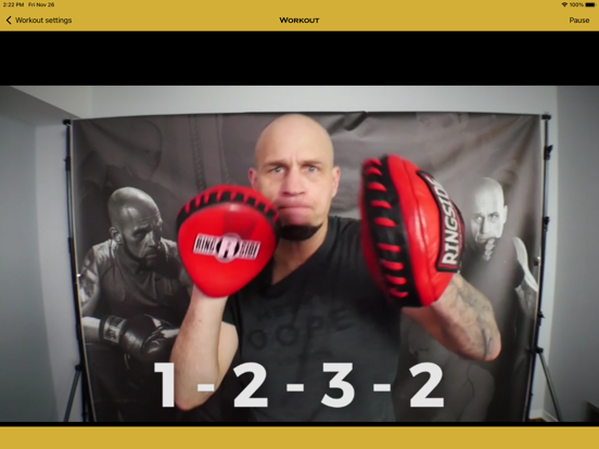 Precision Boxing Coach Pro iPad app afbeelding 7