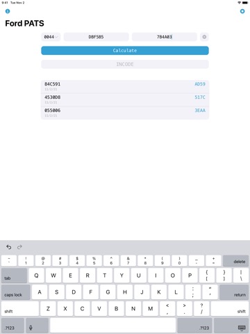 Ford PATS Incode Calculatorのおすすめ画像4